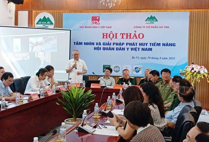 Hội thảo Tầm nhìn và giải pháp phát huy tiềm năng của Hội quân dân y Việt Nam